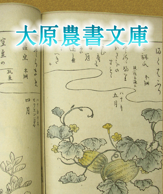 大原農書文庫表紙